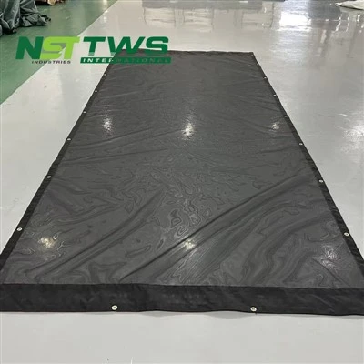 ডাম্প ট্রাকের জন্য পিভিসি প্রলিপ্ত জাল Tarps নেট
